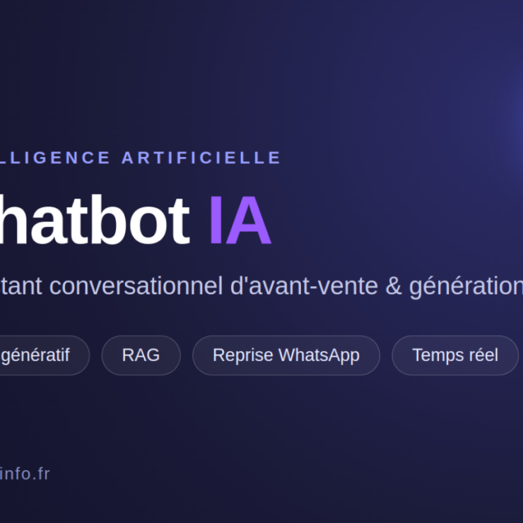 Chatbot IA d'avant-vente AbsoluInfo
